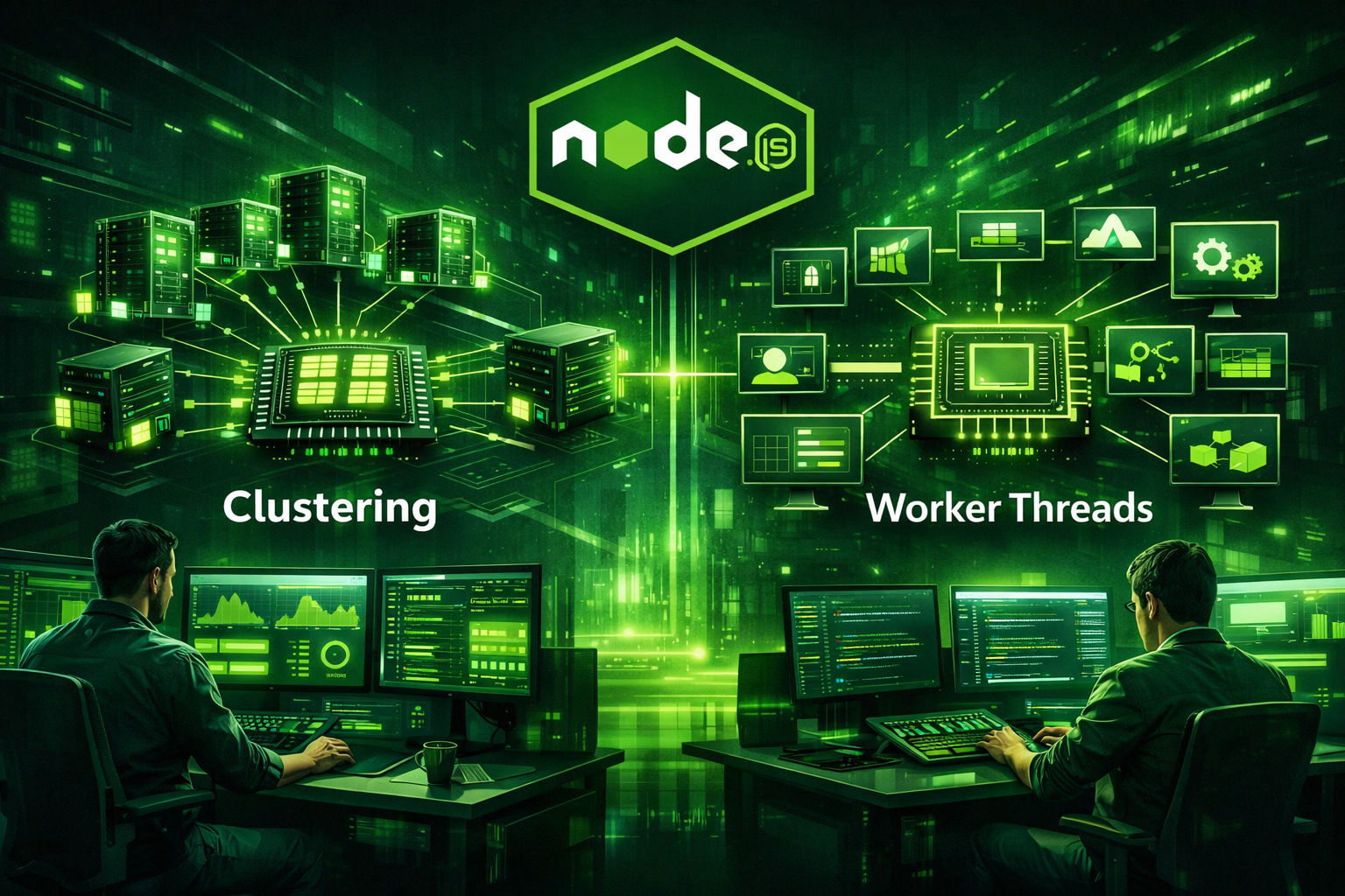 Node.js Clustering vs Worker Threads: Which One Should You Use?