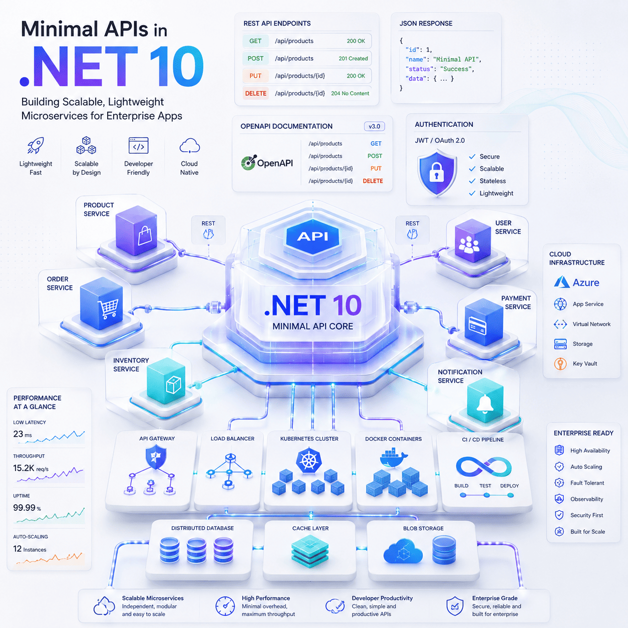 Minimal APIs in .NET 10: Building Scalable, Lightweight Microservices for Enterprise Apps